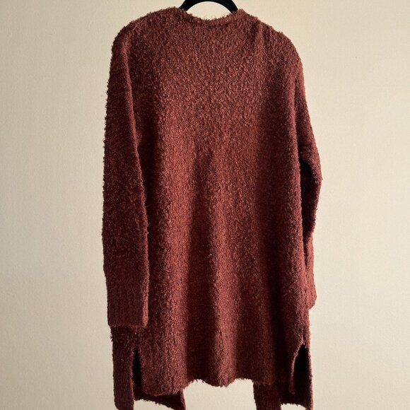 Eddie Bauer Long Brown Moonspun Cardigan NEW w/ tag - Picture 4 of 12